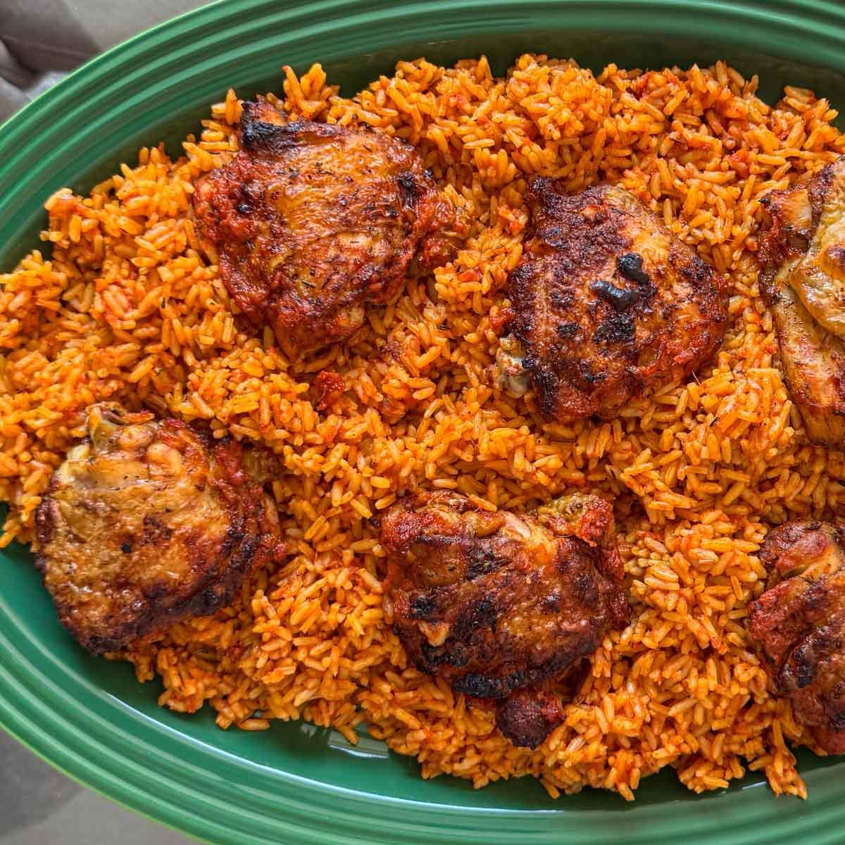 Jollof Rice with Beef